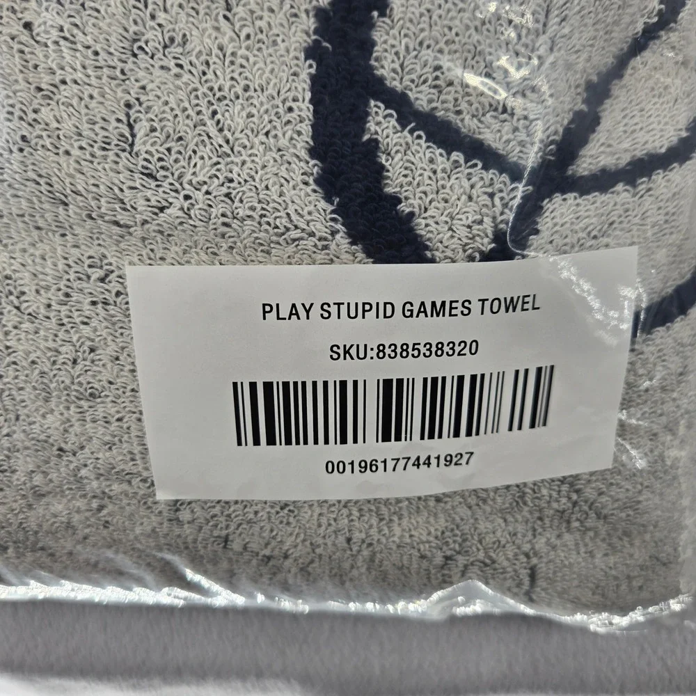 Taylor‎ Swift OS You Play Stupid Games Beach Towel Navy White Summer Merch